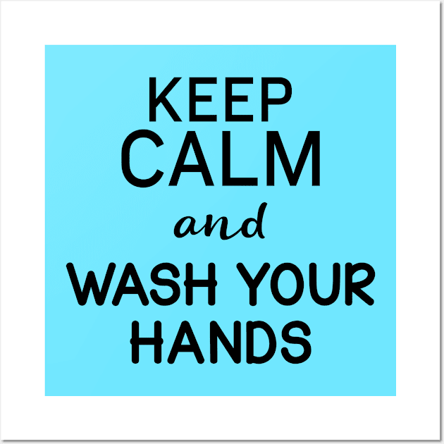 Wash your hands Wall Art by Benstore